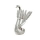thumbnail image 4 of Soporte Para Cuchara De Café Soporte Decorativo Para Cuchara De Cisne Para Restaurante Mesa De Comedor Plata, 4 of 5