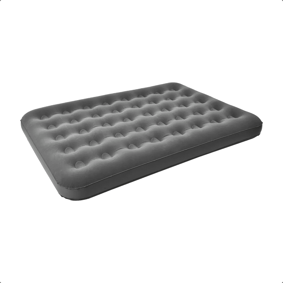 Genérico - Colchon Inflable 2 Plazas Doble Matrimonial Klimber Gris