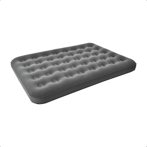 Genérico - Colchon Inflable 2 Plazas Doble Matrimonial Klimber Gris