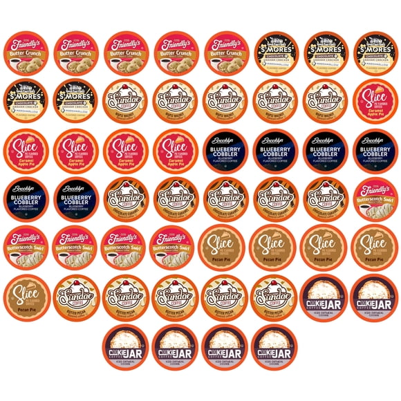 Coffee Pods Sampler Two Rivers Coffee Pods, 52 unidades
