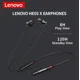thumbnail image 5 of Audífonos Deportivos Bluetooth Lenovo HE05X II 2da Generación – Resistencia al Agua IPX5, Micrófono Integrado, 5 of 6