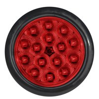 Stark - Foco Trasero Led 4 Pulg Rojo 12 Y 24 Volts