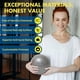 thumbnail image 5 of Pelota de ejercicio ProBody Pilates de 23 cm para estabilidad, color plateado, 5 of 9