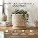 thumbnail image 3 of Macetero Maceta De Ceramica Beige Con Patrones Blancos S, 3 of 7