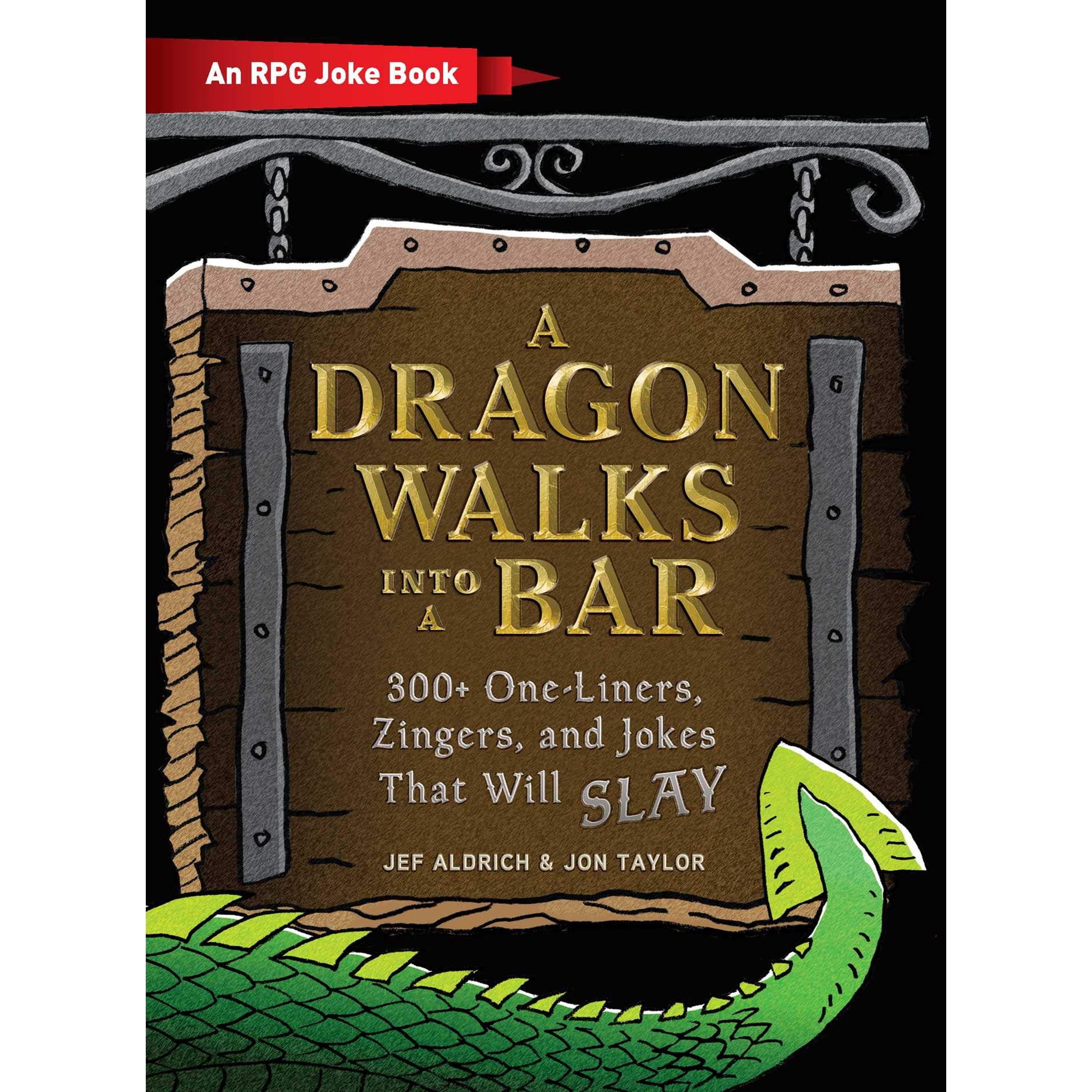 Simon & Schuster - Libro Un Dragón Entra En Un Bar: Una Broma De Rpg (rpg Definitivo)