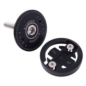 Ioensy - Adaptador De Soporte Para Ordenador De Bicicleta De Aleación De Aluminio Para R530/R330/R310/R100, Color Negro