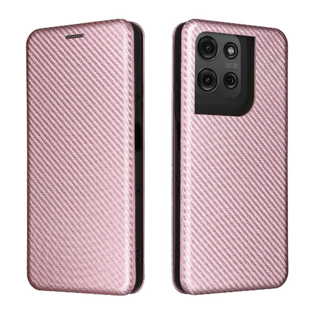 Funda Flip para FOXDOCK Motorola Moto G75 - Funda magnética de negocios, funda protectora delgada