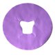 thumbnail image 5 of Pa?o No Tejido Agujero Facial Cubierta De Mesa Reposacabezas Salón De Belleza Accs Púrpura A, 5 of 5