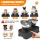 thumbnail image 2 of Comederos elevados para gato Bsemax ajustables con 2 de acero inoxidable, 2 of 8