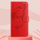 thumbnail image 5 of Funda Cartera Mariposa Para Motorola Moto G17 Power Con Soporte Y Ranuras Para Tarjetas Rojo, 5 of 6