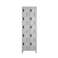Recilock - Lockers Metálicos: 2 Cuerpos Y 10 Puertas