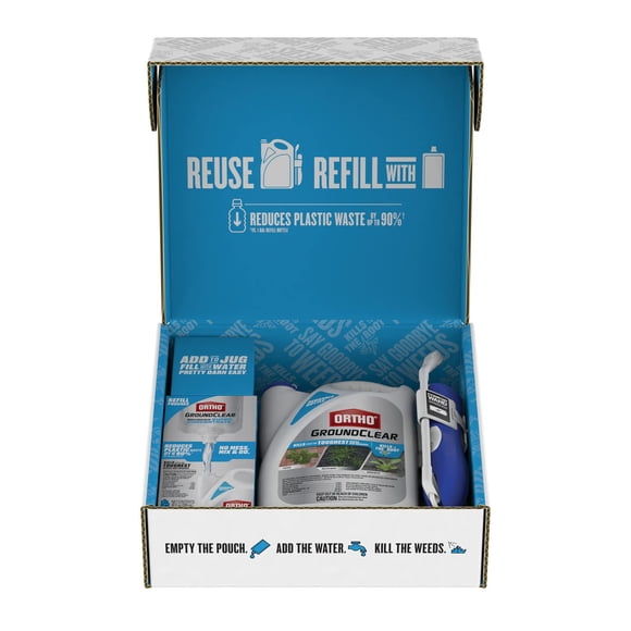 Kit concentrado Ortho GroundClear para eliminar malezas y pasto