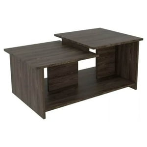 Importclick - Mesa Centro Melamina Café 41X89X53 Cm