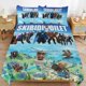 thumbnail image 1 of Skibidi Toilet Bedding Set Duvet Cover Comfortable and Lightweight Cartoon Bedding 3 Piece Bed Set, 1 of 5