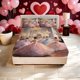 thumbnail image 1 of Classical Ball Scene Printed Fitted Sheet Printed Fitted Sheet Soft Fitted Sheet And Two Pillowcases Suitable for All Seasons Ideal for Family Bedrooms And Gues, 1 of 1
