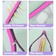 thumbnail image 5 of Estuche para lápices Mr. Pen Clear, paquete de 6 tonos rosas, 5 of 8