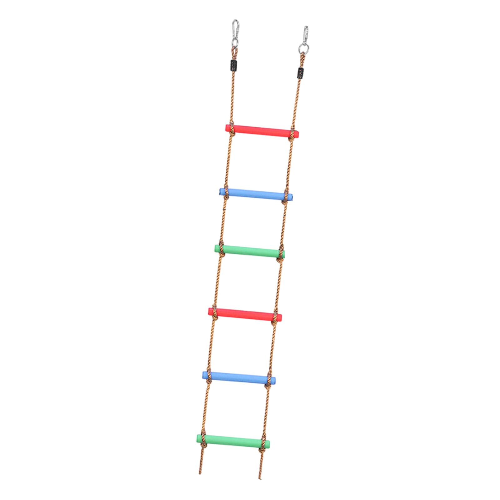 Bothyi - Escalera De Cuerda Para Escalar, Escalera Exterior De Seis Escalones Para Niños, Niños Y Niñas