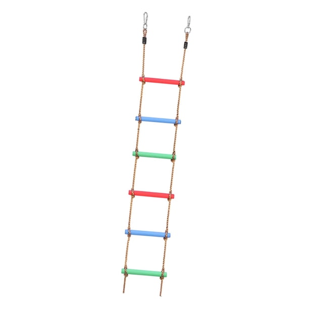 Escalera De Cuerda Para Escalar, Escalera Exterior De Seis Escalones Para Niños, Niños Y Niñas