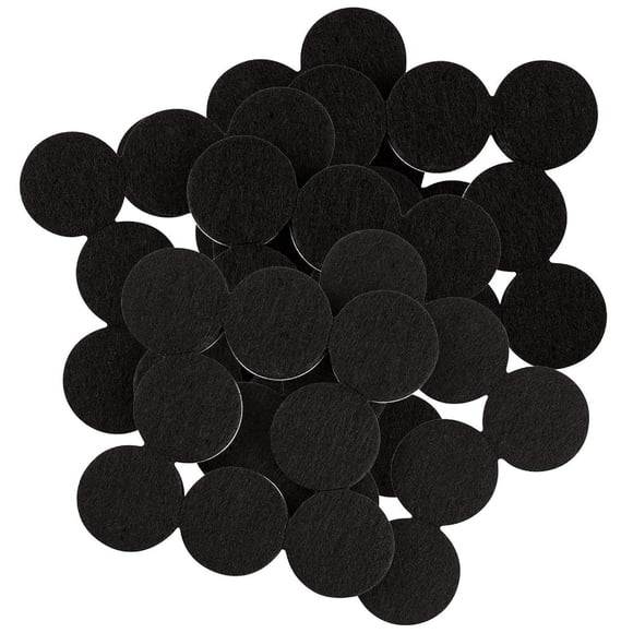 Deslizadores Para Muebles Redondos De Fieltro Reutilizables De 1 Set De 48