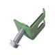 thumbnail image 1 of Percha Para Barra De Entrenamiento, Soporte Para Barra De Levantamiento De Pesas, Entrenamiento De Fuerza, Montaje En Pared, Color Verde, 1 of 5