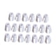 thumbnail image 1 of Soporte De Cono De Carrete De Hilo De Garra De Bobina De 20 Piezas Pieza De Costura De Plástico Blanco, 1 of 5