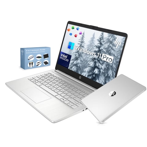 Laptop Hp 14"" Intel N150 4Gb Ddr5 628Gb Windows 11 Pro