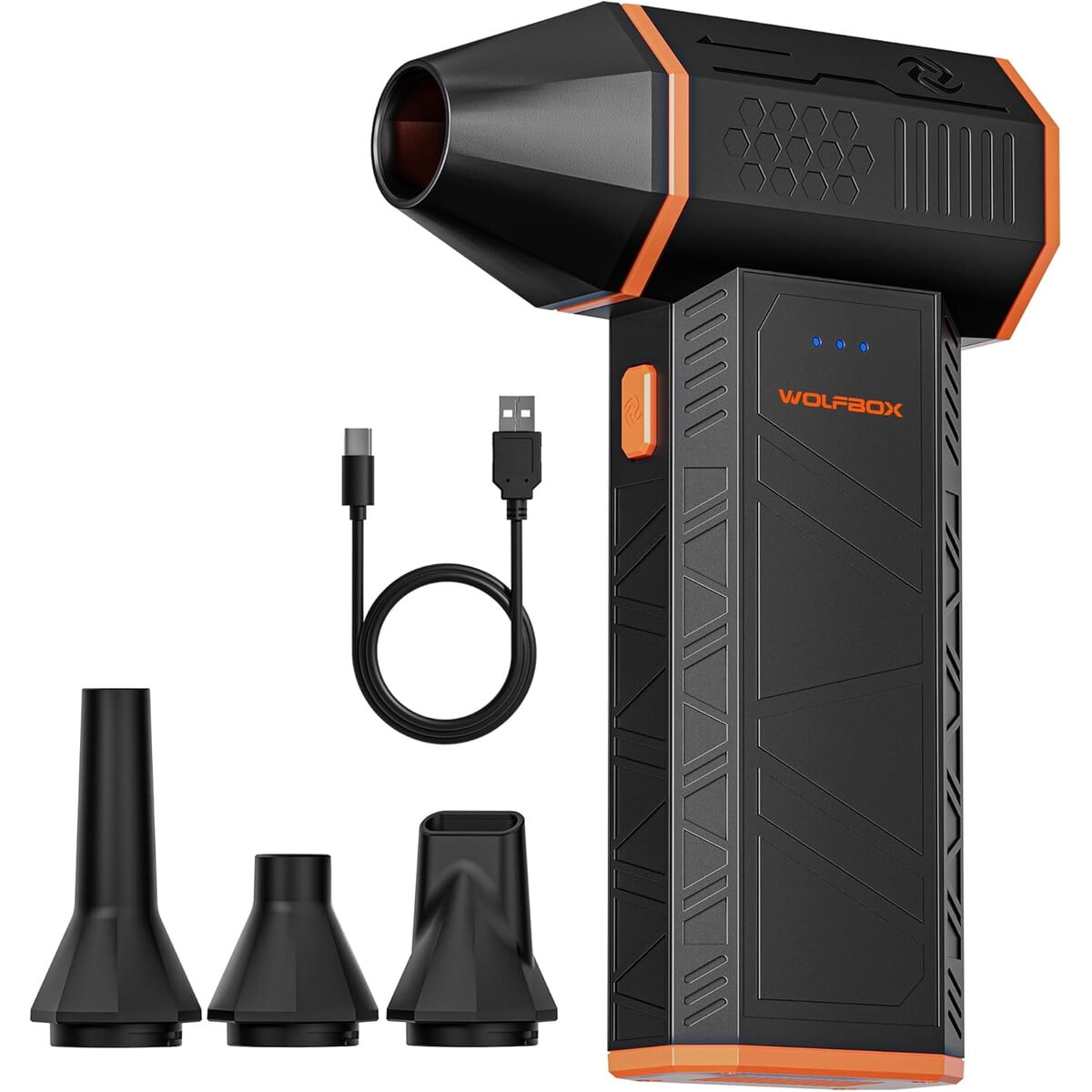 Soplador De Aire Wolfbox Mf50 110000 Rpm