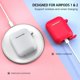 thumbnail image 4 of Funda de silicona gris ATUAT para AirPods con mosquetón, 4 of 7