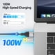 thumbnail image 5 of Cable Thunderbolt 4 SAN ZANG MASTER de 40 Gbps, 100 W, 1 m, 5 of 8