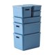 thumbnail image 4 of Cajas De Almacenamiento Para Ni?os Portátiles Con Tapa Linda Caja De Juguetes Para Escritorio Dormitorio Hogar Azul, 4 of 5