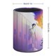 thumbnail image 2 of Jentry Chau vs. El Inframundo-theme Cylinder Pen Holder Pencil Organizer with Flannel Lining PVC Leather Material Cardboard Base for study work 10*8CM, 2 of 6