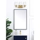 thumbnail image 2 of Aplique de Pared Living District Thane 18 Oro Satinado con Vidrio Acanalado, 2 of 8
