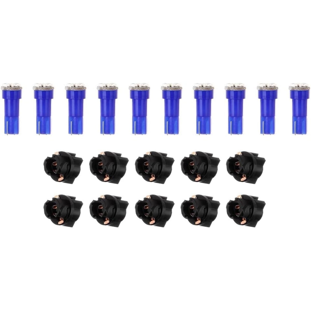 Luz Led T5 Azul Cciyu Tablero 12v Set 10 Unidades
