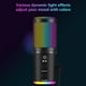 thumbnail image 5 of Micrófono , Micrófono Dinámico Usb Para Juegos, Para Pc, Ps4/5, Podcast, Streaming Y Hrabación De Música, Con Soporte Antivibración, Rgb, Red Antisalpicaduras, Silenciador, Cancelación De Ruido, 5 of 10