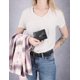 thumbnail image 4 of Wallet Indizador Pequeño De Piel Para Mujer Rfid Color Negro, 4 of 4
