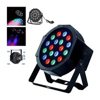 Genérico - Luz De Escenario Led Foco Par 18 Led Disco Audioritmico
