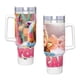 thumbnail image 4 of Como Nastya Vaso aislado de acero inoxidable con asa, diseño temático, regalo para familia, amigos y fans; incluye pajita y encaja en el portavasos estándar, 40 oz, 4 of 6