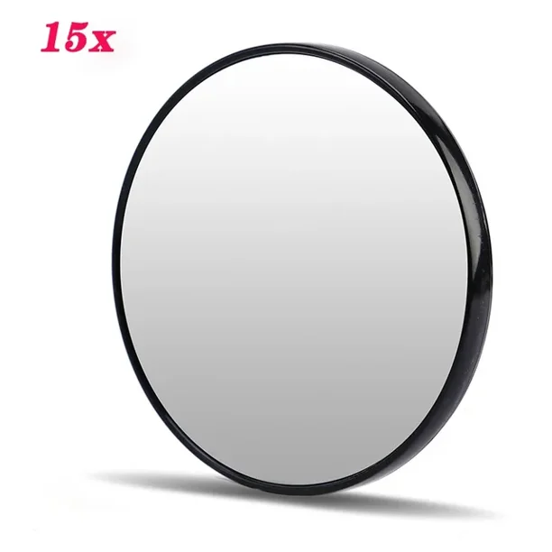 30x Magnifying Makeup Mirror With Suction Cups Round Make Up Mirror Applying For Makeup Beauty Treatments Remove Acne Pores Tool