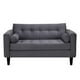 thumbnail image 1 of Sofa Retro 2C Felpa 00 Gris, 1 of 6