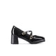 thumbnail image 1 of Zapatos Taco Casual PU Acharolado Mujer Cuadrado Weide GH220, 1 of 3