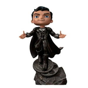Iron Studios - Figura Minico Superman Blacksuit Justice League