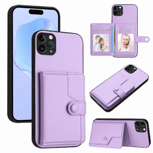 Foxdock Funda Para Iphone 11 Pro Max Con Bloqueo Rfid - Diseño Elegante Con Cierre De Botón