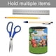 thumbnail image 5 of Cocomelon-theme Cylinder Pen Holder Pencil Organizer with Flannel Lining PVC Leather Material Cardboard Base for study work 10*8CM, 5 of 6