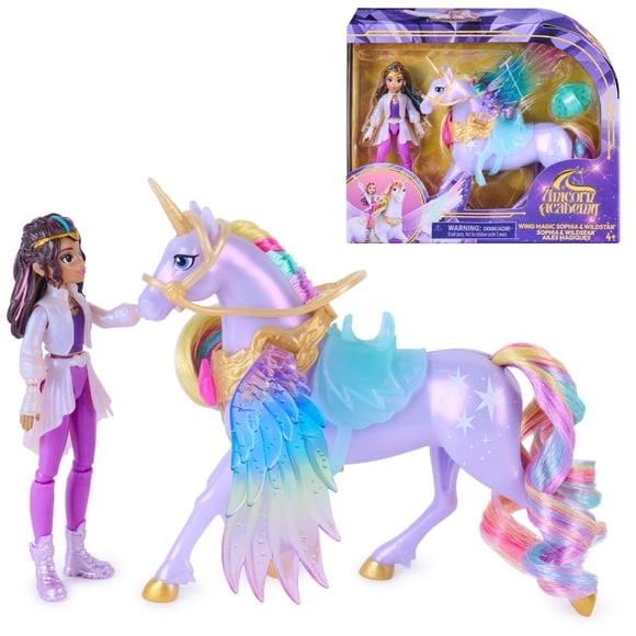 Set de juego Unicorn Academy Sophia y Wildstar
