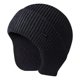 thumbnail image 1 of Gorro Estilo  Beanie De Lana Adulto Con Cubre Orejas Unisex Negro, 1 of 3