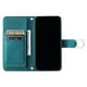 thumbnail image 4 of Funda tipo billetera FOXDOCK para iPhone 15 Pro Max – Tapa abatible con correa para mujer, 4 of 5