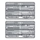 thumbnail image 3 of Letras Veskaoty 300 piezas negras 0,7 pulg., 3 of 6