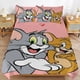 thumbnail image 1 of Tom And Jerry Cartoon Bedding Sets Ultra Soft Skin-Friendly Duvet Cover 3 Piece, Cute Comforter Cover Bed Set for Boys Girls Kids, 1 of 5