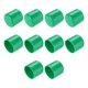 thumbnail image 1 of 10 piezas de tapas de goma 32mm(1 1/4") ID tapa redonda de vinilo protector de rosca de tornillo verde oscuro, 1 of 5