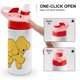thumbnail image 4 of Las aventuras de SpotBotella de Agua con Tapa Pop Top de Un Toque, Acero Inoxidable, a Prueba de Fugas, para Deportes, Botella Infantil rosa 12 oz, 4 of 6